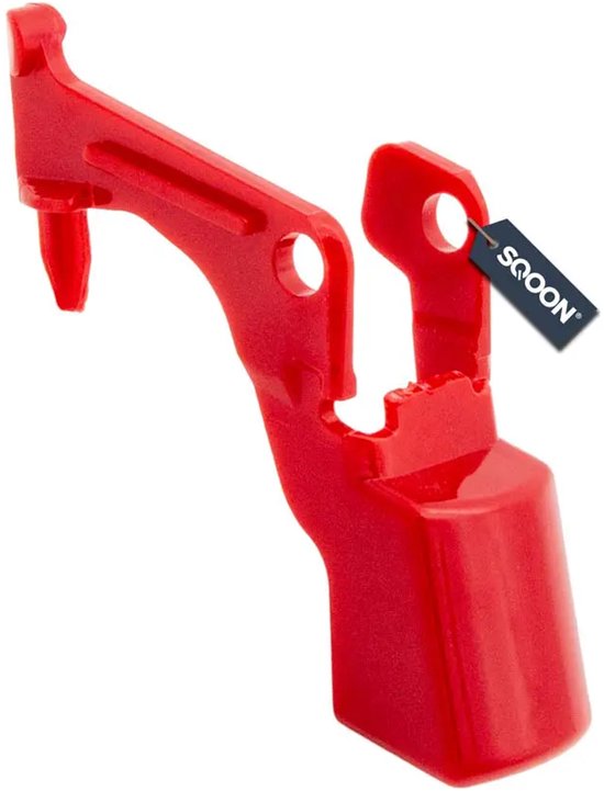 SQOON® - Dyson Trigger - Aan/uit knop - Rood