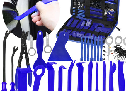 Trim Removal Kit | Terminal Removal Tool | 46 Stuks | Blauw/Zwart