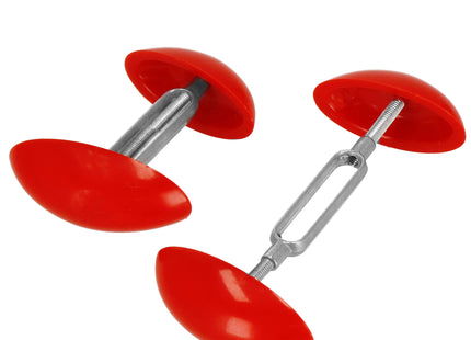 Schoenspanner - Schoenoprekker - Verstelbaar - Rood - 2 Stuks
