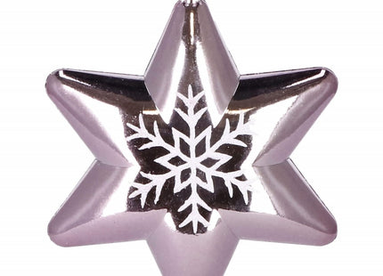 Kerstballen | 77 Stuks | Roze/Wit