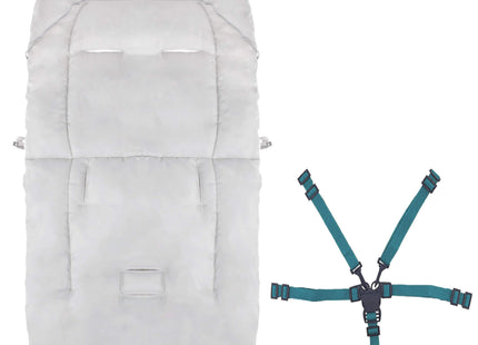Voetenzak - Kinder Slaapzak - Grijs - Blauw - 90 CM