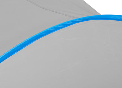 Strandtent | Pop-Up Strandtent | UV Filter | Inclusief Draagtas | 120 x 200 x 110 cm | Grijs/Blauw