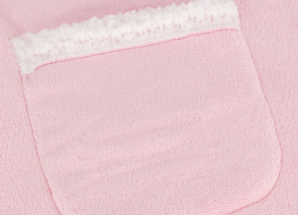 Hoodie Deken | Deken Met Mouwen | One Size | Roze