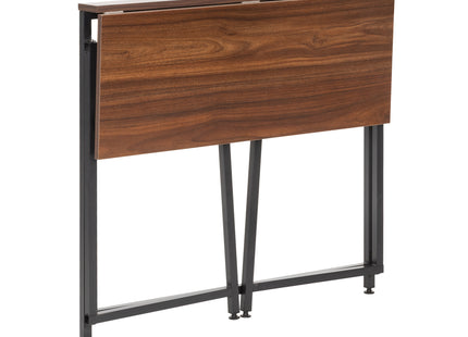 Bureau – Werkbureau – Computer Bureau – Bureautafel – Opklapbaar –  80 X 75 X 40 CM – 30 Kg - Hout - Metaal