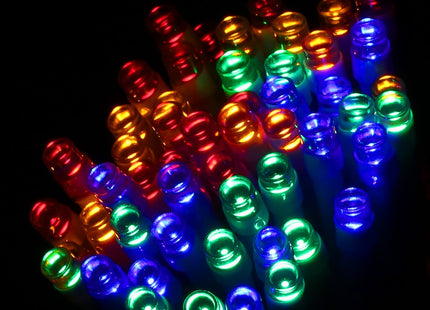 Kerstverlichting | 10,5 m | Batterij | Afstandsbediening | 100 LED | Multicolor