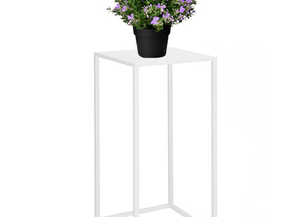 Plantenzuil | Plantentafel | Planten Etagère | Metaal Wit | 40 cm