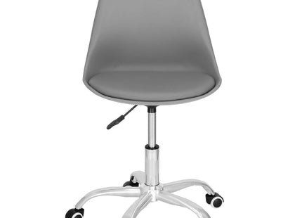 Bureaustoel - Draaibaar - Metalen Onderstel - Kunststof - Grijs - 150 kg