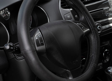 Carpassion Stuurhoes - Steering Cover - Leer - Ø 42-44 CM