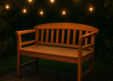 Tuinbank | Tuinbankje | Zitbank Buiten | Naaldhout | 130 x 54 x 80 cm | Medium