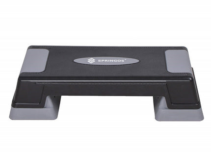 Aerobic Stepper | Verstelbaar | Zwart/Grijs