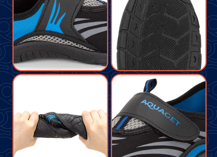 Waterschoenen - AQUA Shoes - Sneldrogend - Rubber - Unisex - Zwart - Maat 46