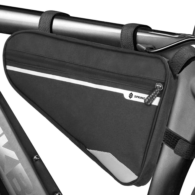 Fietstas - 1.2 L - Zwart - Grijs