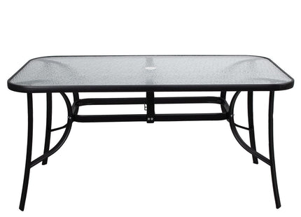 Tuinset | Tuinset 4 Persoons | Tuinsets | Tuintafel & Tuinstoelen | 4 Personen | Zwart