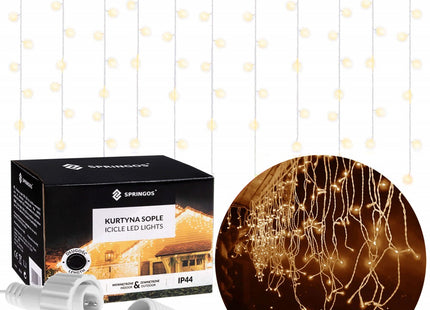 IJspegel Verlichting | 20 m + 2.5 m Snoer | 500 LED | Warm Wit | Koppelbaar