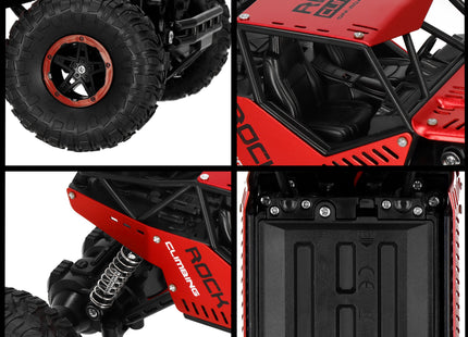 Afstandsbestuurbare Auto - Off-Road - 4x4 - Afstandsbediening - 26 x 16,5 x 14 cm