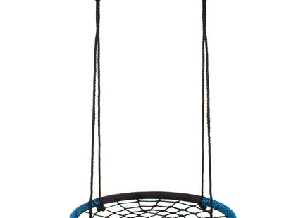 Nestschommel | Kinderschommel | Ø100 CM | Max 100 KG | Blauw/Zwart