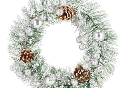 Kerstkrans | Kerst Decoratie | 24 cm