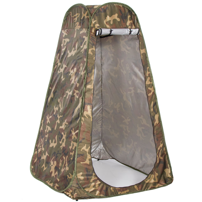 Pop-Up Tent - 1 persoons - Omkleedtent - Festival - Strand - 120 x 120 x 190 - Legergroen