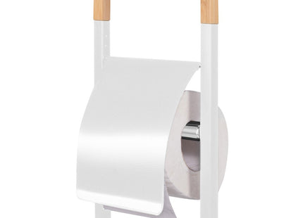 Toiletbutler | Toiletrolhouder | Toiletborstel met houder | Toiletaccessoire | Wit