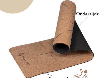 Yoga Mat | 61 x 185 x 0,67 cm | Kurk