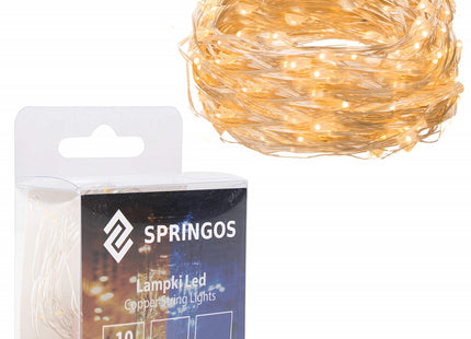 Kerstverlichting | 0.9 m | Waterdicht | Op Batterij | LED-Verlichting | Warm Wit