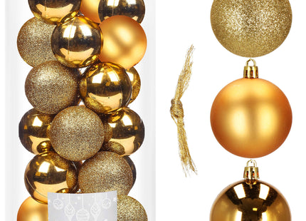 Kerstballen | 20 Stuks | 4 cm | Goud