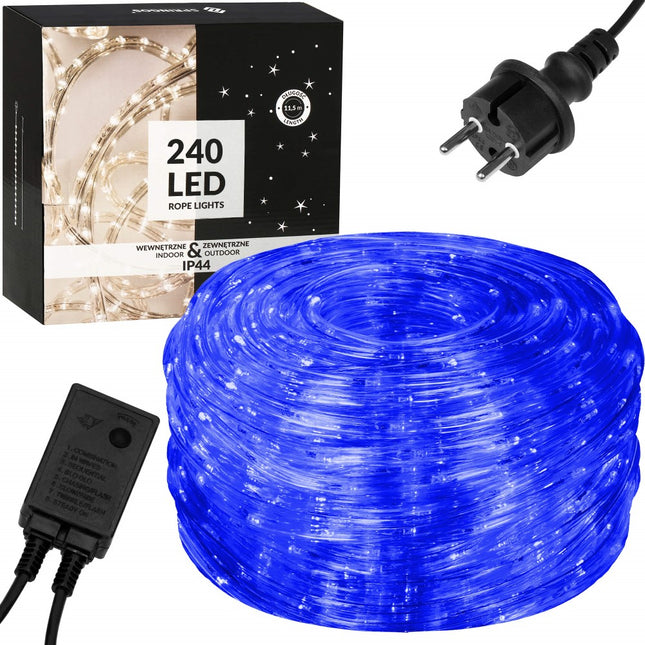 Lichtslang | 10 m | Blauw | 240 LED