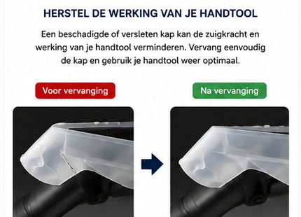 SQOON® Kap Handtool geschikt voor Numatic – Vervanger voor 217207