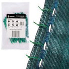 Kabelbinders | Tie Wraps | Tyraps | Tie Rips | 100 x 2.5 mm | 100 Stuks | Groen