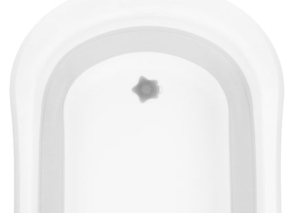 Opvouwbaar Baby Bad - Opvouwbaar - Draagbaar - Met Stop - Tot 12 Maanden - 40 L - Wit - 79 x 49 x 22 cm