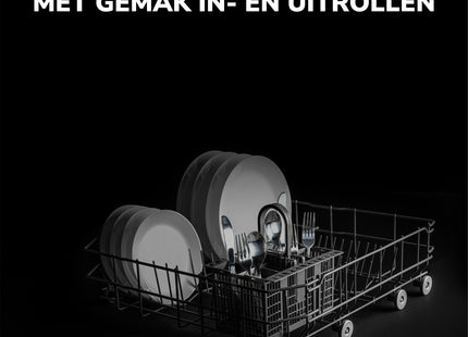 Vaatwasser Wiel Voor Onderkorf Geschikt voor IKEA, AEG, Electrolux, Zanussi, Etna - 8 stuks  - 40mm