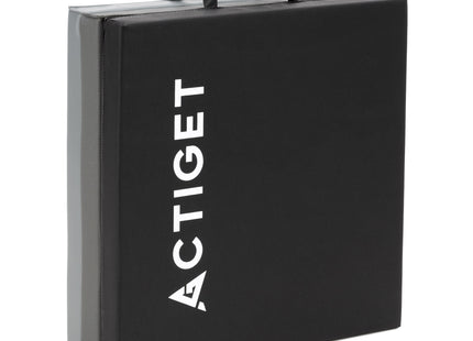 Fitnessmat | 3 Delig | 180 x 60 x 5.5 cm | Zwart/Grijs