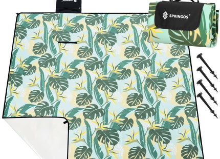 Picknickkleed | Picknickdeken | Buitenkleed | Picknick | 200 x 200 cm | Groen