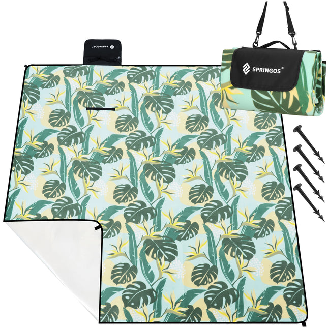 Picknickkleed | Picknickdeken | Buitenkleed | Picknick | 200 x 200 cm | Groen