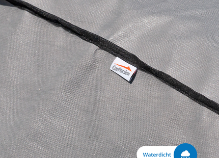 CarPassion Autohoes - Half Cover - Beschermhoes - Waterdicht &amp; Vorstbestendig - Maat M/L - Grijs - 295 x 75 cm