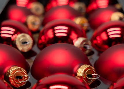 Kerstballen Glas | 30 Stuks | Mix | Glas | Mat | Glans | Rood |