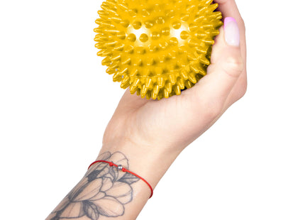 Massage Bal | Triggerpoint Bal | Massage | Massage Accessoires | Geel | 8,5 cm
