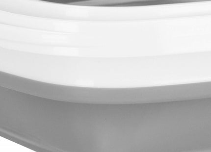 Emmer | Opvouwbare Emmer | 3L | Grijs/Wit