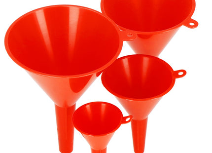 Trechter | 4 Stuks | Rood