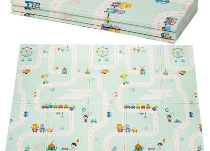 Speelmat | Speelmat Foam | Educatief | Inklapbaar | 200 x 180 cm | Mint