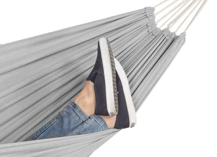 Hangmat | Extra Stevig | Inclusief Opbergtas | Lichtgrijs | 200 x 150 cm