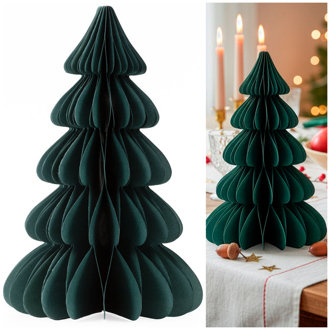 Kerstbal | Papier | 18 Cm | 3D | Groen