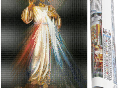 Diamond Painting - Volwassenen - Jezus - 40 x 30 cm