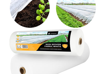 Vliesdoek - Vliesdoek Plantenbescherming - 50 G/M2 - 25 x 1.6 M