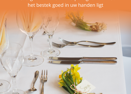 Bestekset - 72-Delig - RVS - Vaatwasserbestendig - Zilver