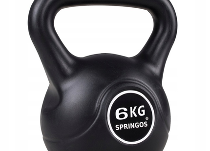 Kettlebell | Zwart | 6 kg