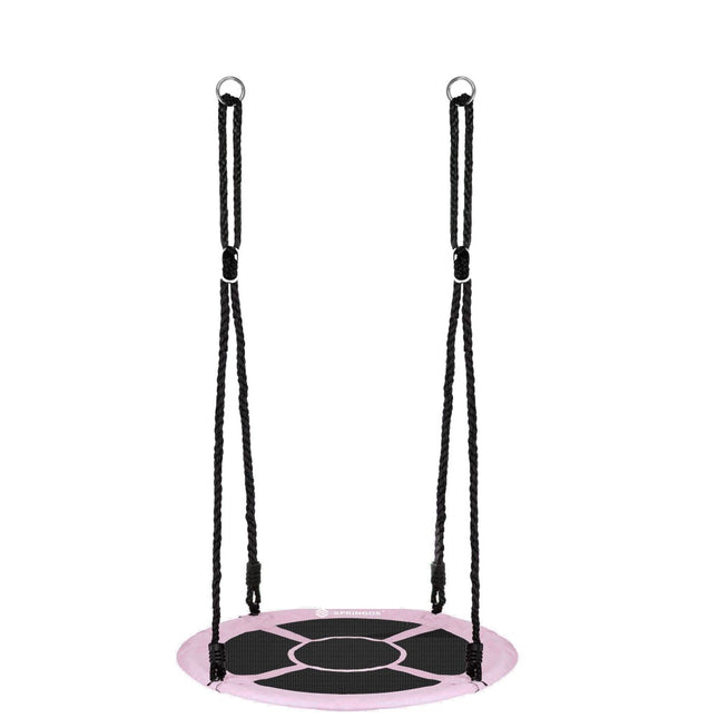 Nestschommel | Kinderschommel | Ø110 CM | Max 150 KG | Roze/Zwart