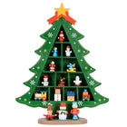 Kerstfiguur - Kerstboom - Kerstversiering - Hout - 28 cm