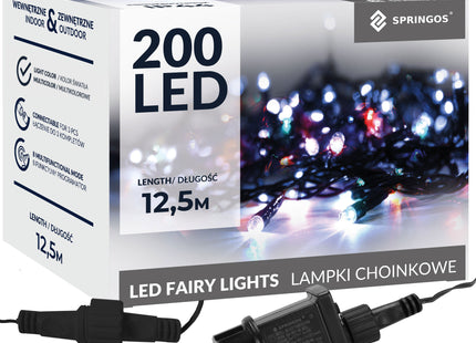 Kerstverlichting | 10 m | 200 LED | Multicolor