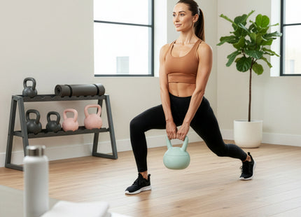 Actiget® Zachte Kettle Bell | Kettlebell | 8 kg | Turquoise